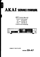 Akai CDA-7-Service-Manual